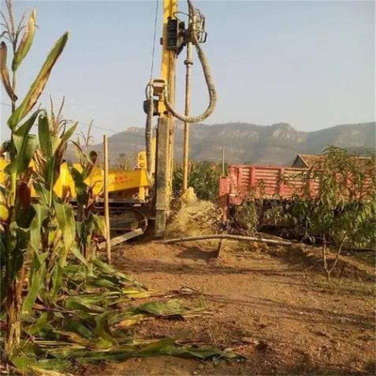 打井隊，讓用水變得更加容易